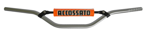 Handlebar ACCOSSATO aluminium, 22 mm silver