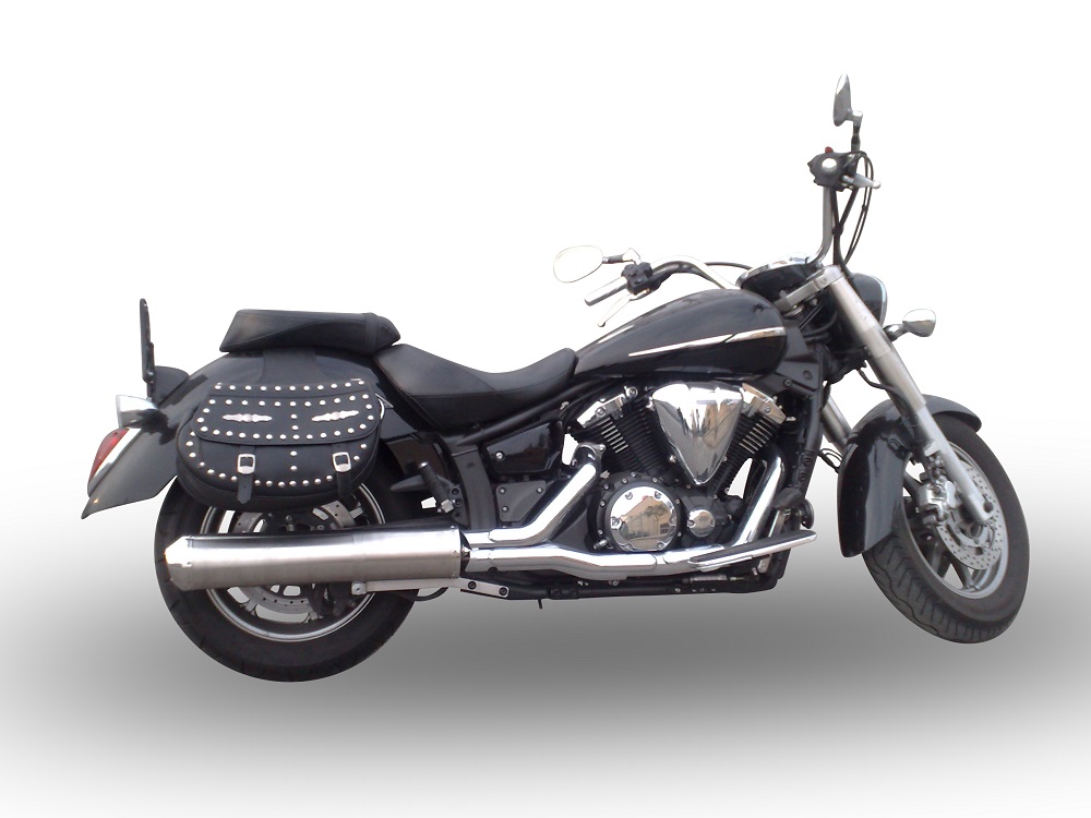 Slip-on exhaust GPR INOX OVAL Y.139.IT Brushed Stainless steel