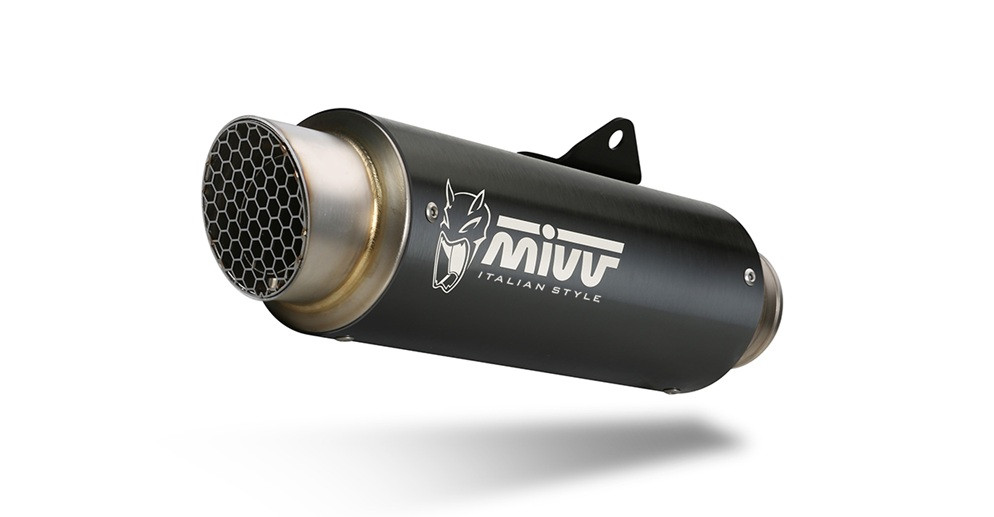 Full exhaust system 3x1 MIVV GPpro Y.078.KXBP Crni