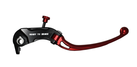 Brake lever ACCOSSATO aluminium, master cylinder crven