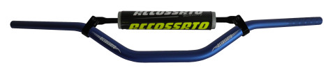 Handlebar ACCOSSATO aluminium, 28.5 mm plavi