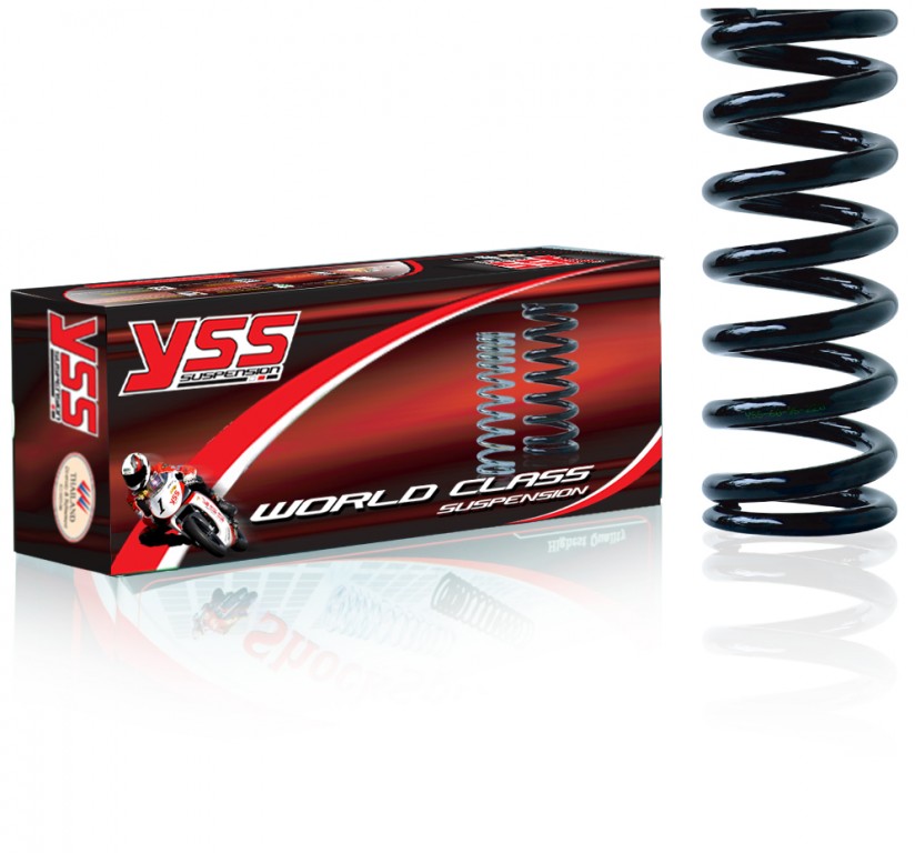 Rear spring YSS 46I25-35S180B8-X 46-25-35-180 Crni