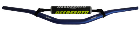 Handlebar ACCOSSATO aluminium, 28.5 mm Crni
