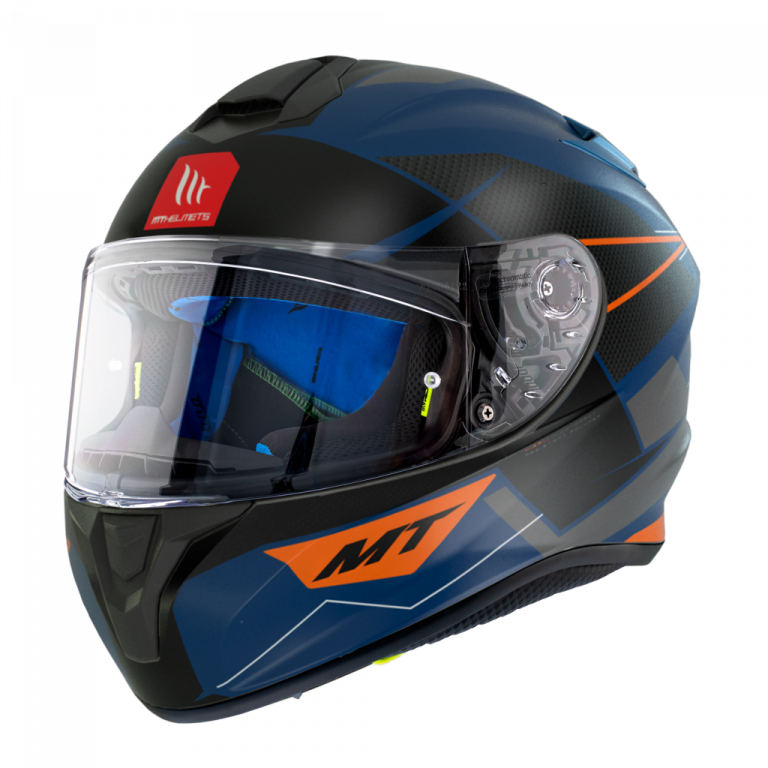 Helmet MT Helmets TARGO PODIUM MATT BLUE M