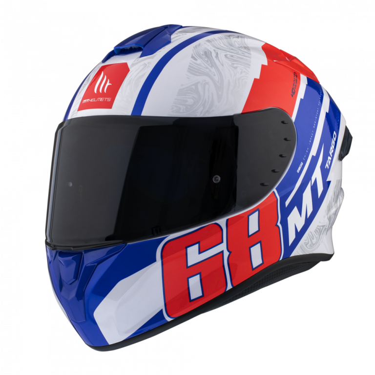 Helmet MT Helmets TARGO PRO WELCOME A5 GLOSS BLUE XS