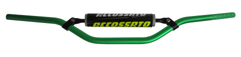 Handlebar ACCOSSATO aluminium, 22 mm green