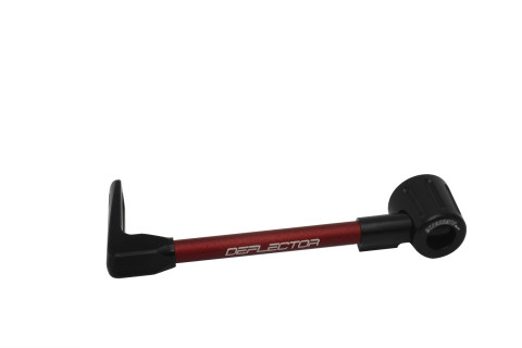 Lever guard ACCOSSATO DE002 with red hose and joint left, aluminium