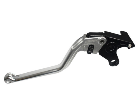 Clutch Lever ACCOSSATO ESS031 fixed CNC-worked aluminium, silver