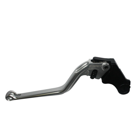 Clutch Lever ACCOSSATO ESH626 fixed CNC-worked aluminium, silver