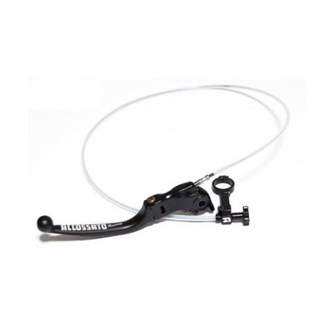 Brake lever folding ACCOSSATO RA001 With Integrated remote adjuster for Original Brake Master Cylinders Crni