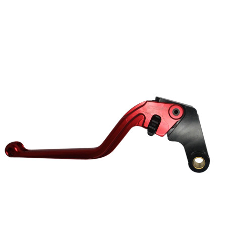 Clutch Lever ACCOSSATO ESB022 fixed CNC-worked aluminium, red