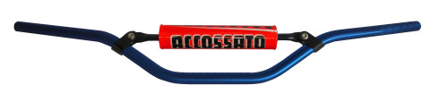 Handlebar ACCOSSATO aluminium, 22 mm plavi