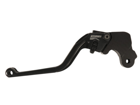 Clutch Lever ACCOSSATO ESC037 fixed CNC-worked aluminium, black