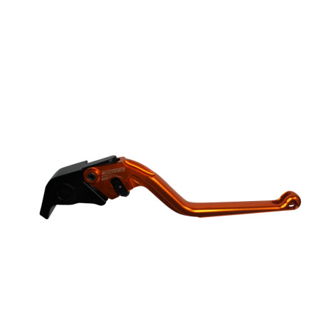 Brake lever ACCOSSATO EDD001 fixed CNC-worked aluminium, orange