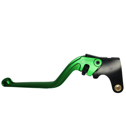 Clutch Lever ACCOSSATO ESS035 fixed CNC-worked aluminium, green
