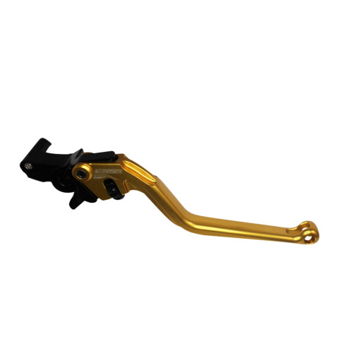 Brake lever ACCOSSATO EDF015 fixed CNC-worked aluminium, gold