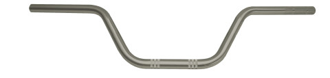 Handlebar ACCOSSATO HB017 Aluminium Made With Constant Diameter - 22 mm - For Pitbike silver