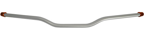 Handlebar ACCOSSATO aluminium, 22 mm silver