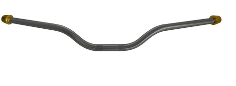 Handlebar ACCOSSATO aluminium, 22 mm