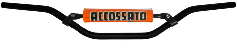Handlebar ACCOSSATO aluminium, 22 mm Crni