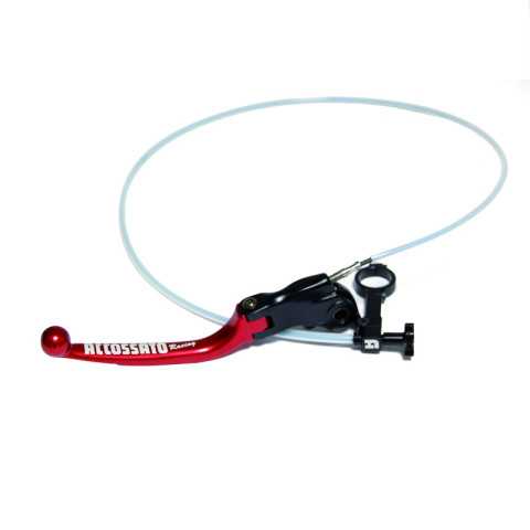 Brake lever folding ACCOSSATO RA002 with integrated remote adjuster for original brake master cylinders crven