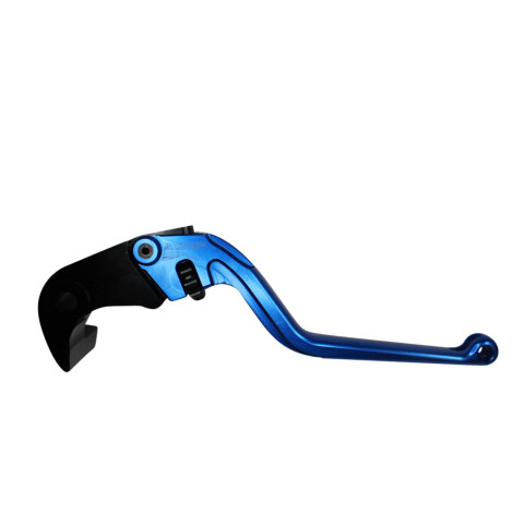 Brake lever ACCOSSATO EDF035 fixed CNC-worked aluminium, orange