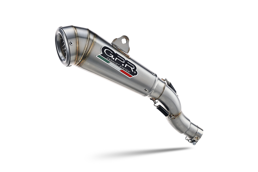 Slip-on exhaust GPR POWERCONE EVO E5.KT.99.1.PCEV Brushed Stainless steel