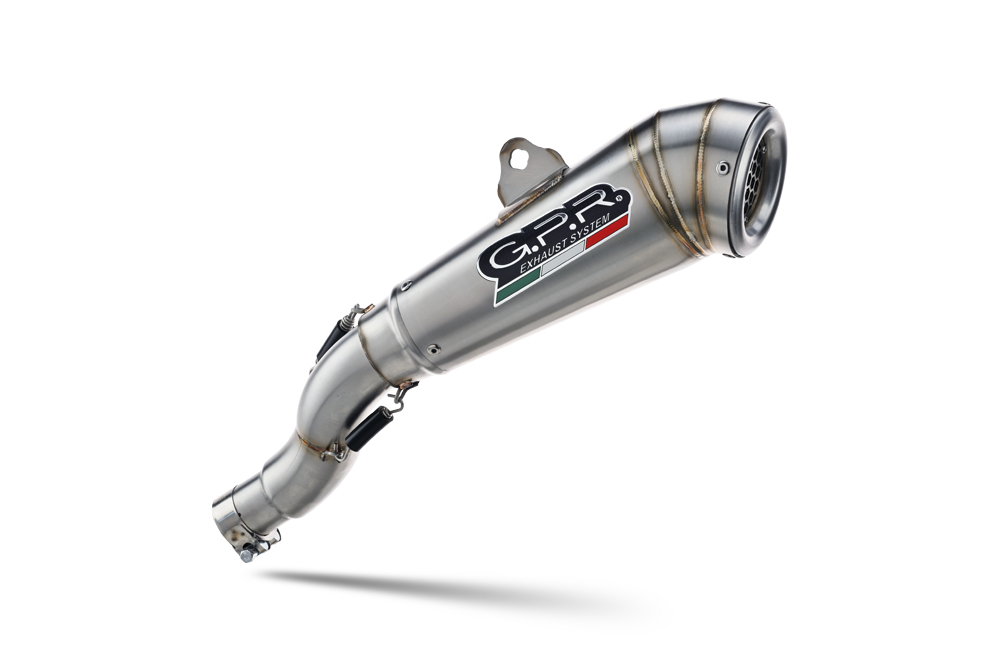 Slip-on exhaust GPR POWERCONE EVO BMW.82.PCEV Brushed Stainless steel