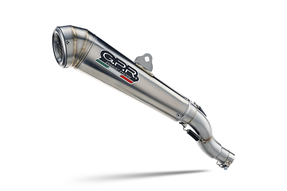 Slip-on exhaust GPR POWERCONE EVO HON.262.1.PCEV Brushed Stainless steel