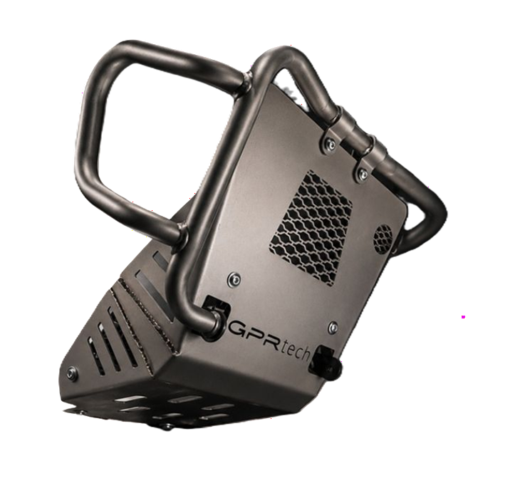 Skid plate GPR tech PRC.11.1.151200140 titanium
