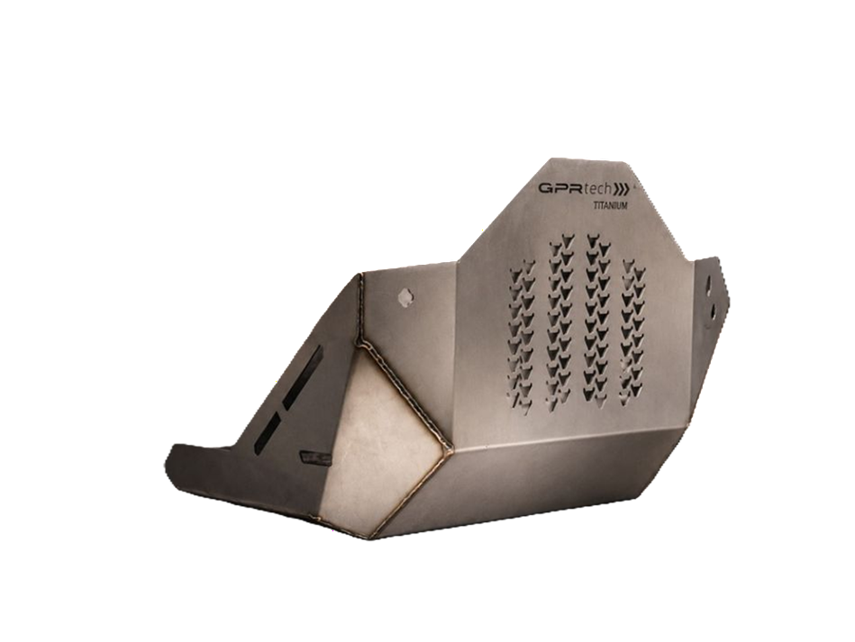Skid plate GPR tech PRC.18.2.51200118 titanium
