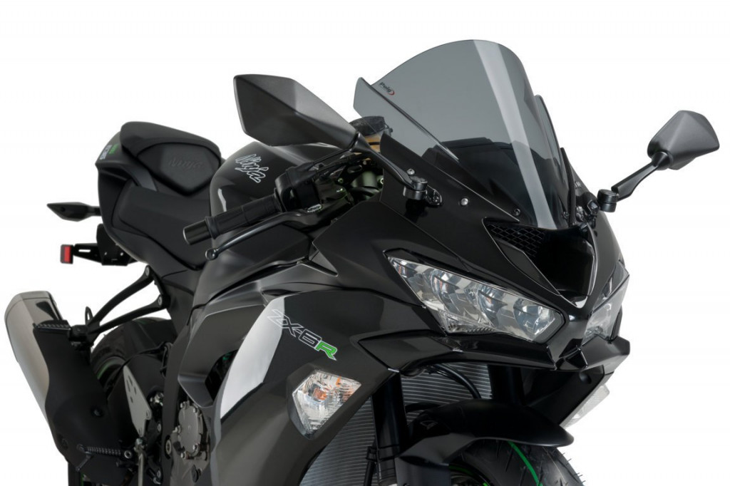 Windscreen PUIG RACING 3177F dark smoke