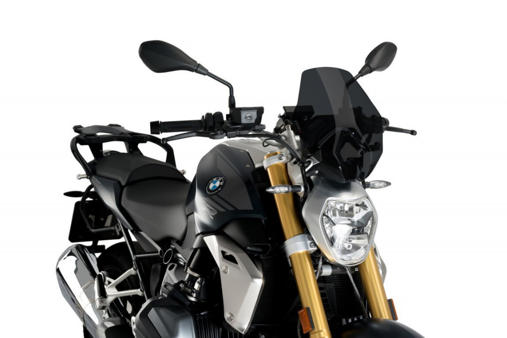 Windshield PUIG NEW GEN. SPORT 3624F dark smoke