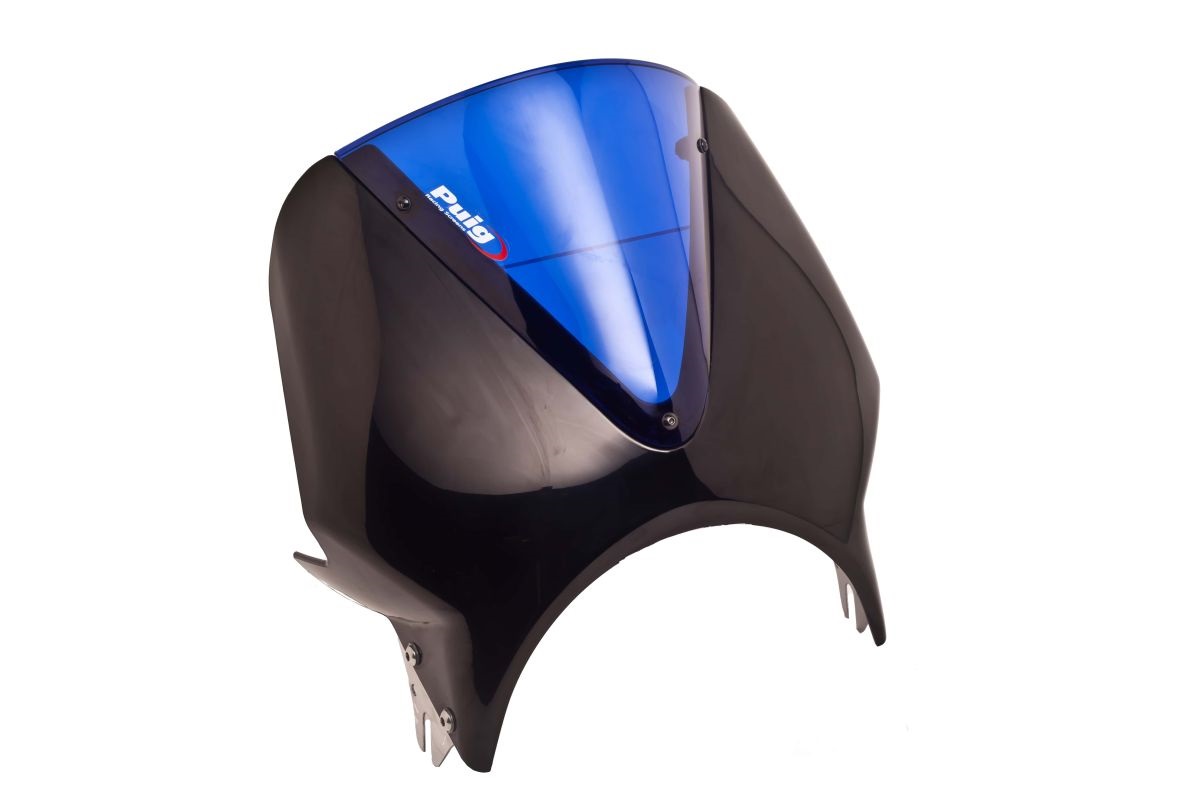 Windshield PUIG RETROVISIONS 003NA Crni plavi