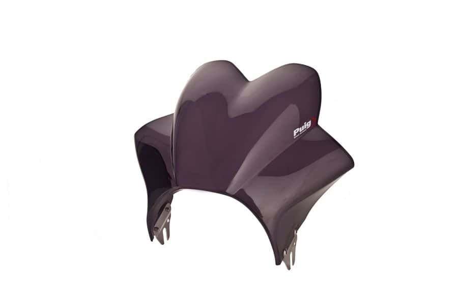 Windshield PUIG WAVE 2177F dark smoke for HONDA CB 600 F Hornet (S ABS) 2003-2004