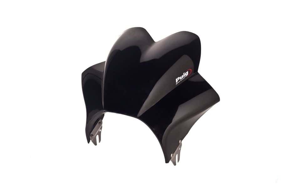 Windshield PUIG WAVE 2177N Crni