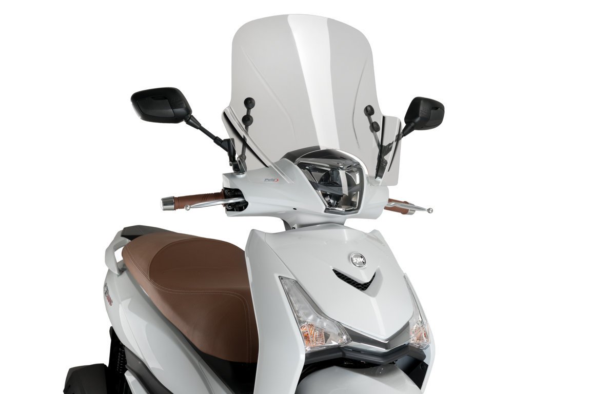Windshield PUIG T.X. 3687W transparent for SYM HD 300 2019