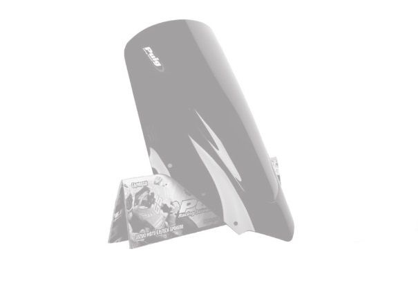 Windscreen PUIG RACING 4061H smoke