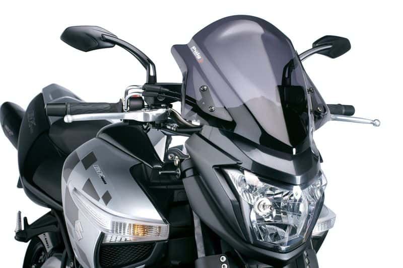 Windshield PUIG NEW GEN. SPORT 4630F dark smoke