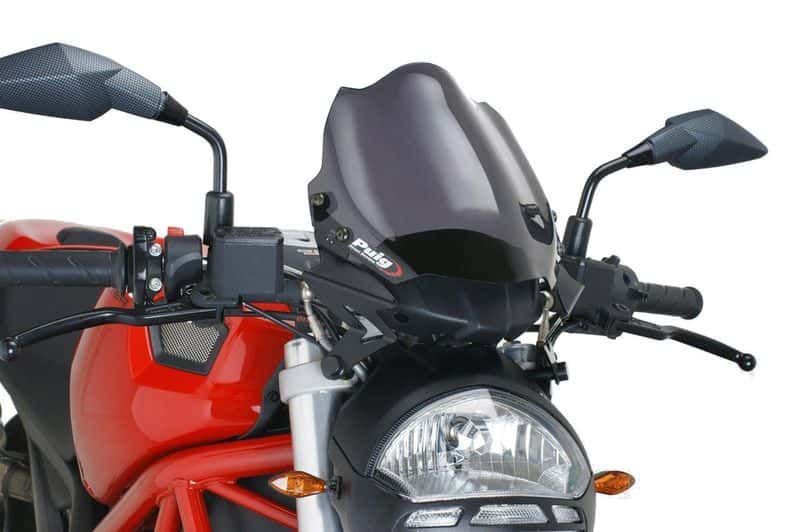 Windshield PUIG NEW GEN. SPORT 4672F dark smoke