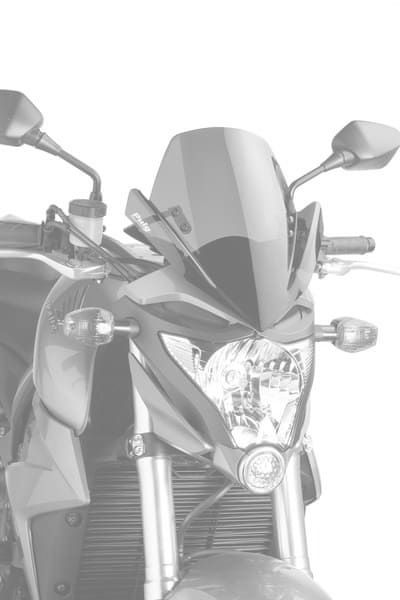 Windshield PUIG NEW GEN. SPORT 4673N Crni