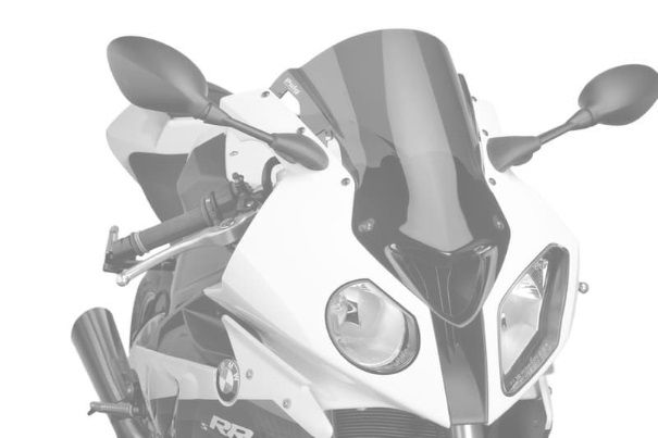 Windscreen PUIG RACING 5205F dark smoke