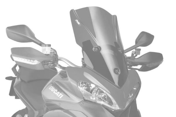 Windscreen PUIG TOURING 5250N Crni