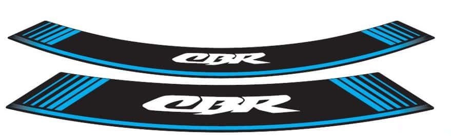 Rim strip PUIG CBR 5524A plavi set of 8 rim strips