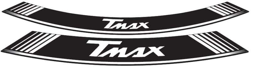 Rim strip PUIG T-MAX 5532B white set of 8 rim strips