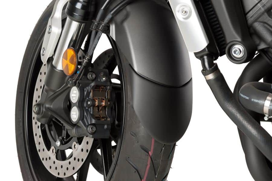 Front fender extension PUIG 5661N Crni