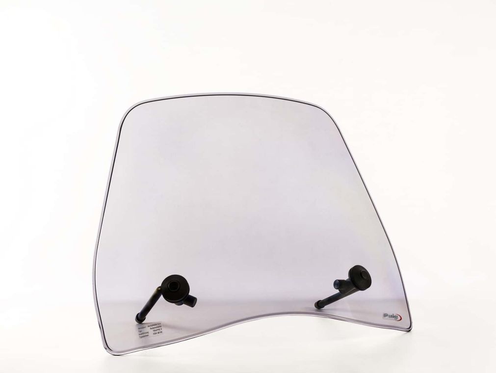 Windshield PUIG TRAFIC 5670H smoke for KYMCO Like 125 2009-2016, KYMCO Like 200 LX 2009-2016