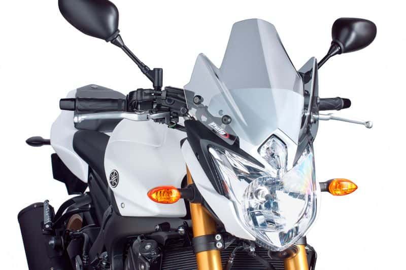 Windshield PUIG NEW GEN. SPORT 5872H smoke for YAMAHA FZ8 800 / Fazer 2010-2016