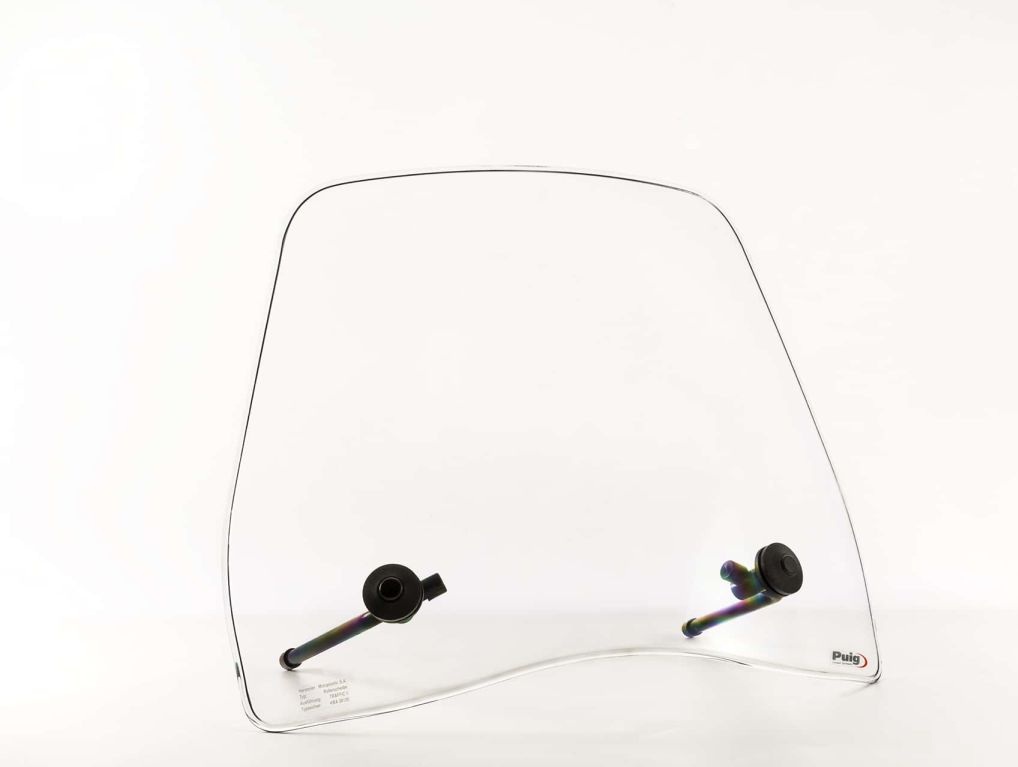 Windshield PUIG TRAFIC 5894W transparent for HONDA NSC 110 Vision 2011-2016