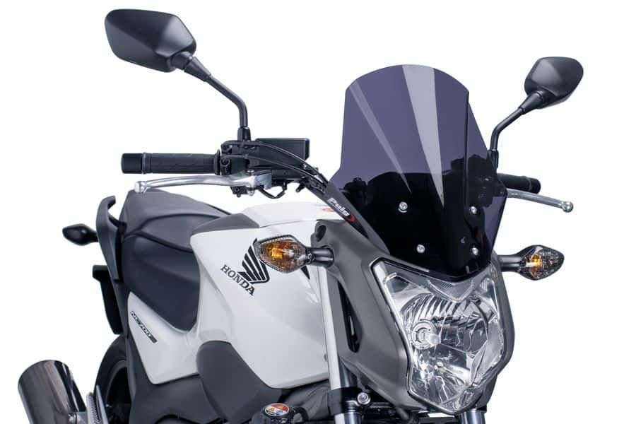 Windscreen PUIG RACING 5991F dark smoke